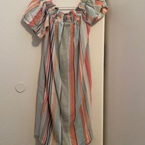 Off the shoulder dress